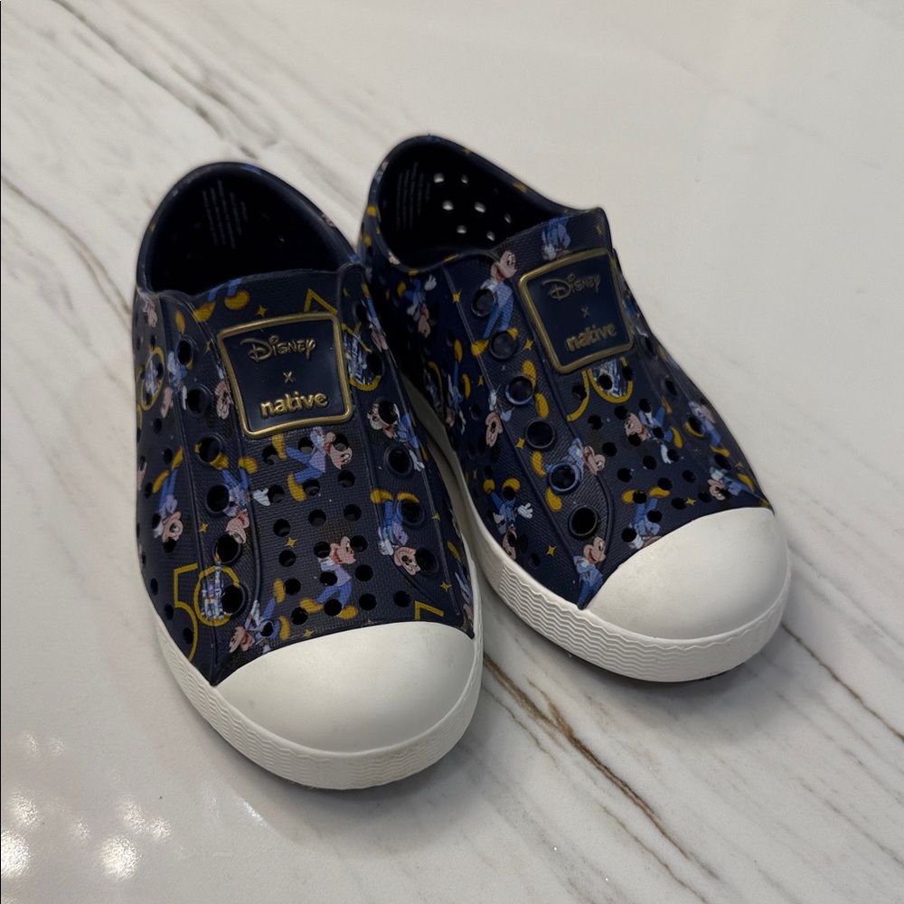 Disney/Native Kids Sneakers - Navy and White
